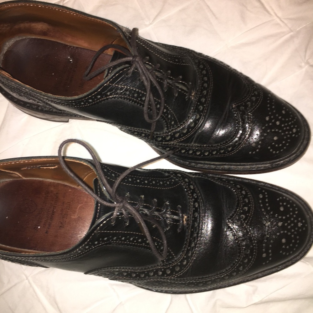 Allen Edmonds McTavish Black/Brown Brogue